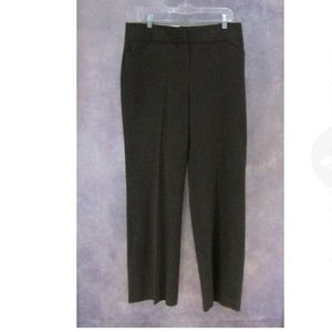 NEW Adrienne Vittadini Brown Stretch Dress Pants